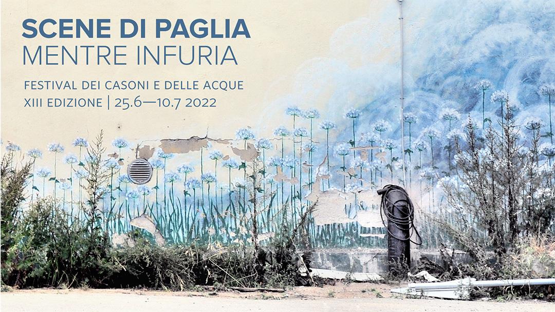 immagine di murales che ritrae fiori e rondini - foto di Giorgio Meneghetti  